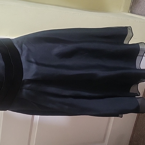 White House Black Market Strapless A-line Sheer Cocktail Dress - Picture 6 of 10